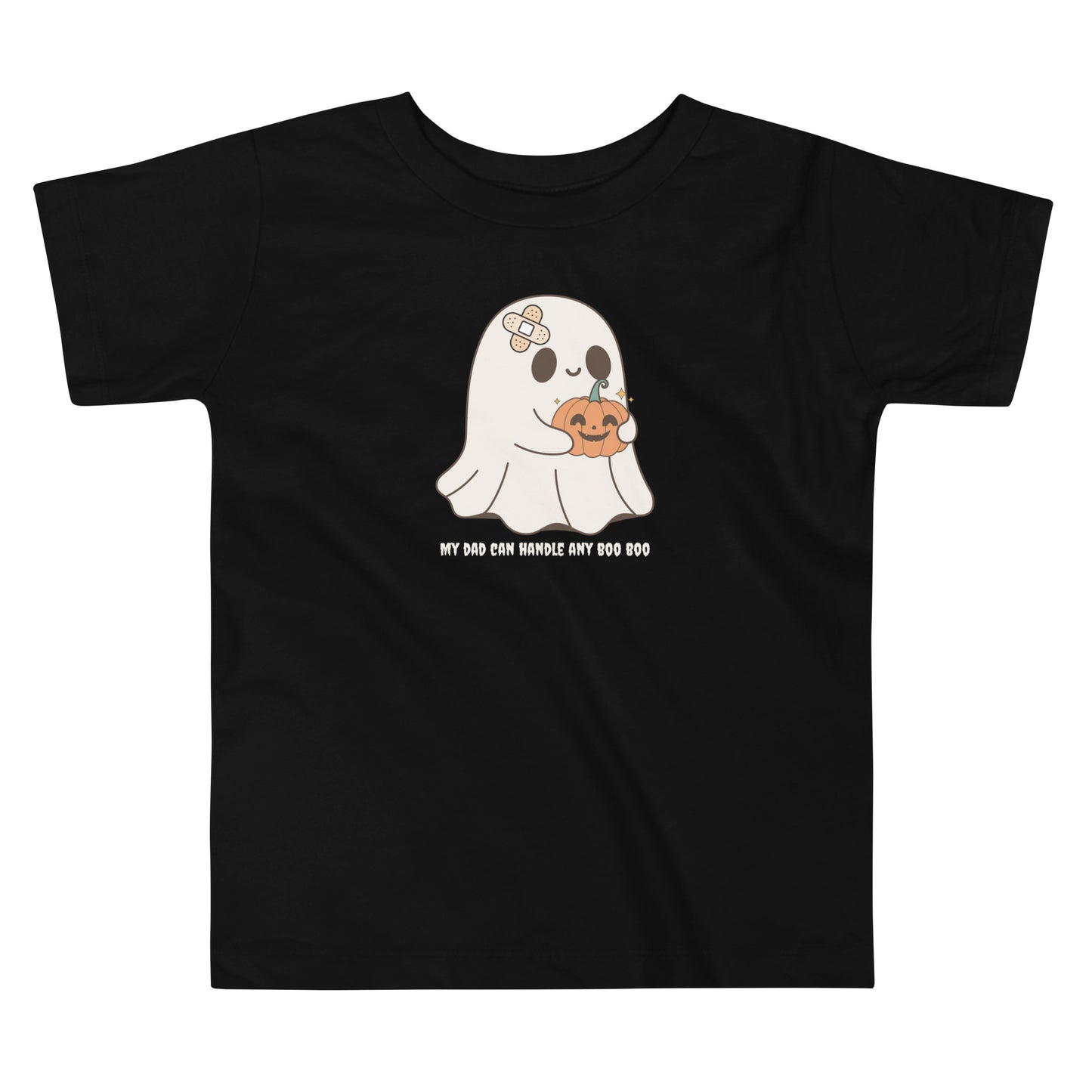 Halloween Boo Boo Toddler Short Sleeve Tee- Dad version