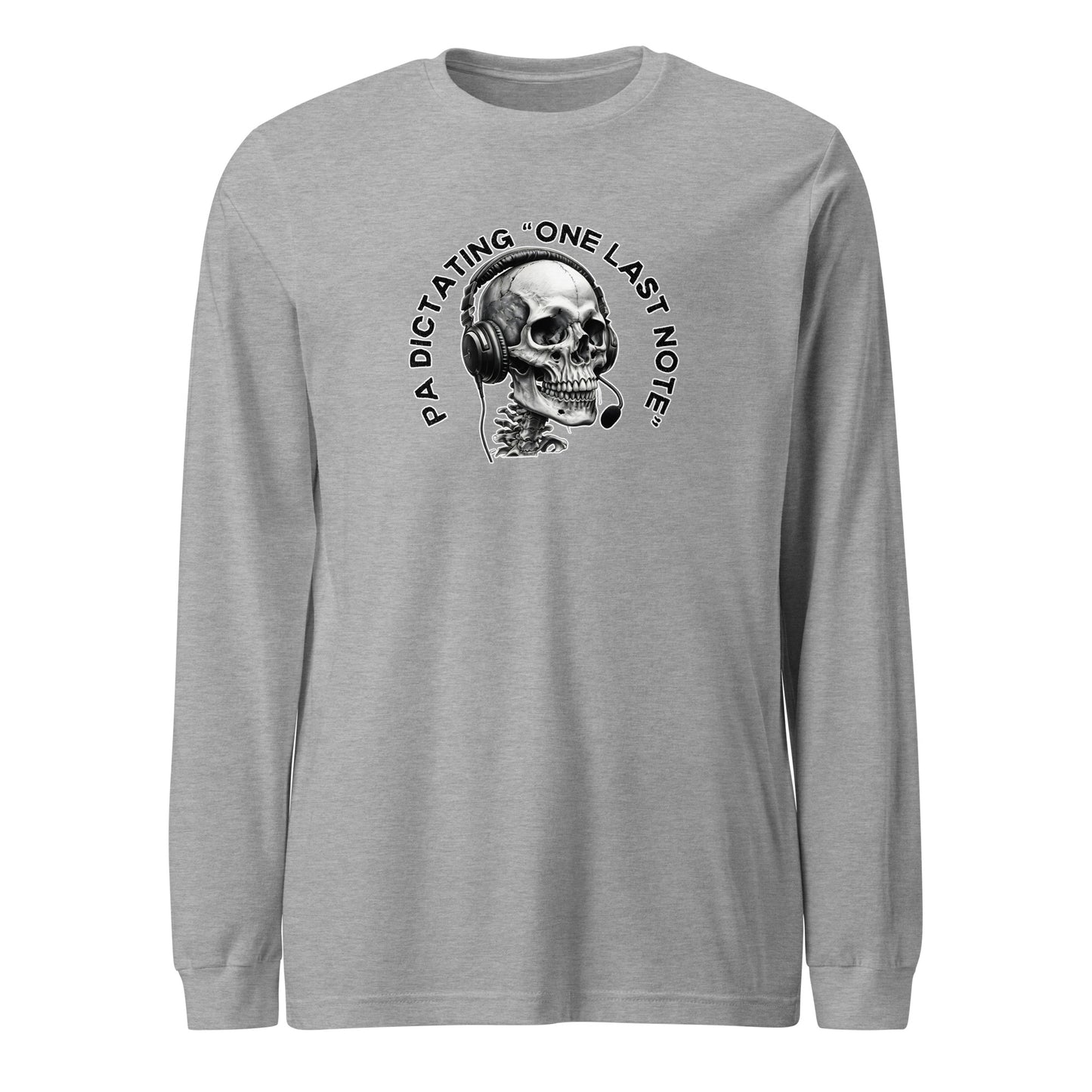 One last note- Unisex Long Sleeve Tee
