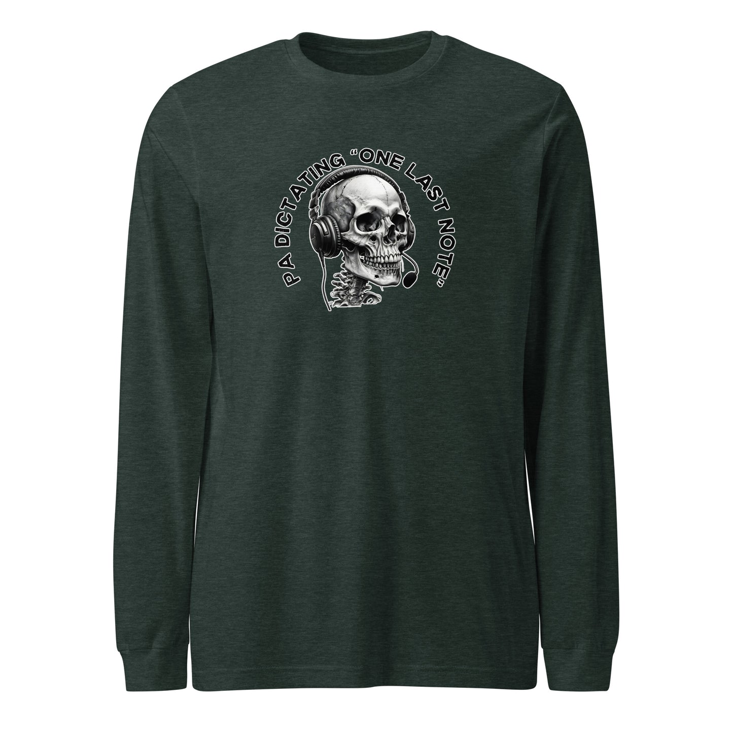 One last note- Unisex Long Sleeve Tee