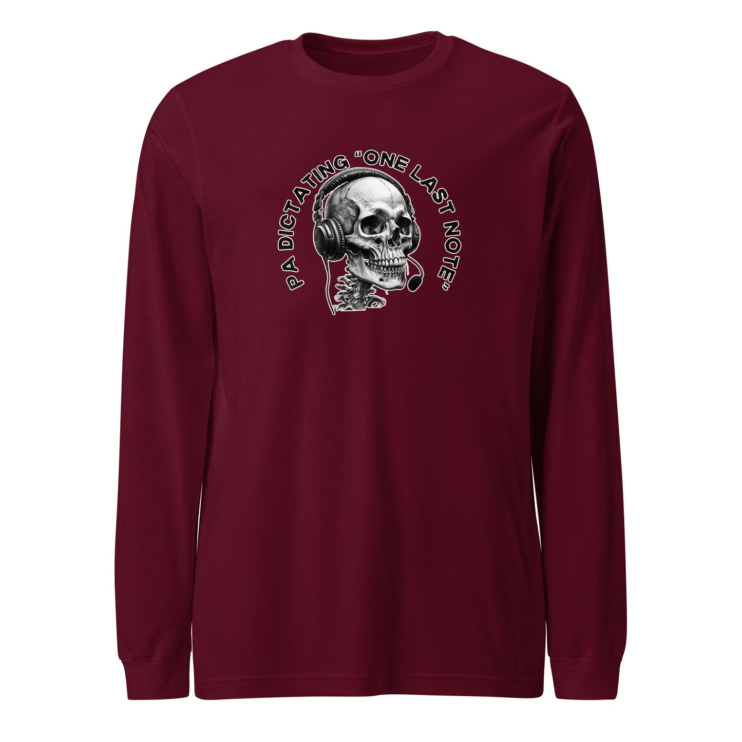 One last note- Unisex Long Sleeve Tee