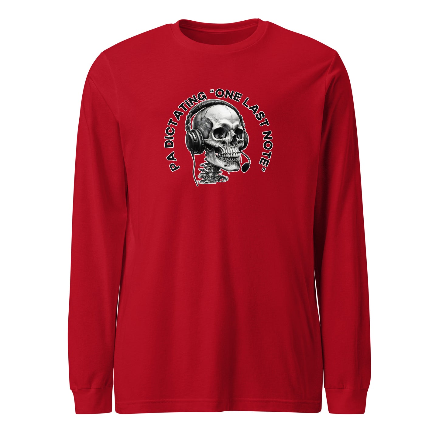 One last note- Unisex Long Sleeve Tee