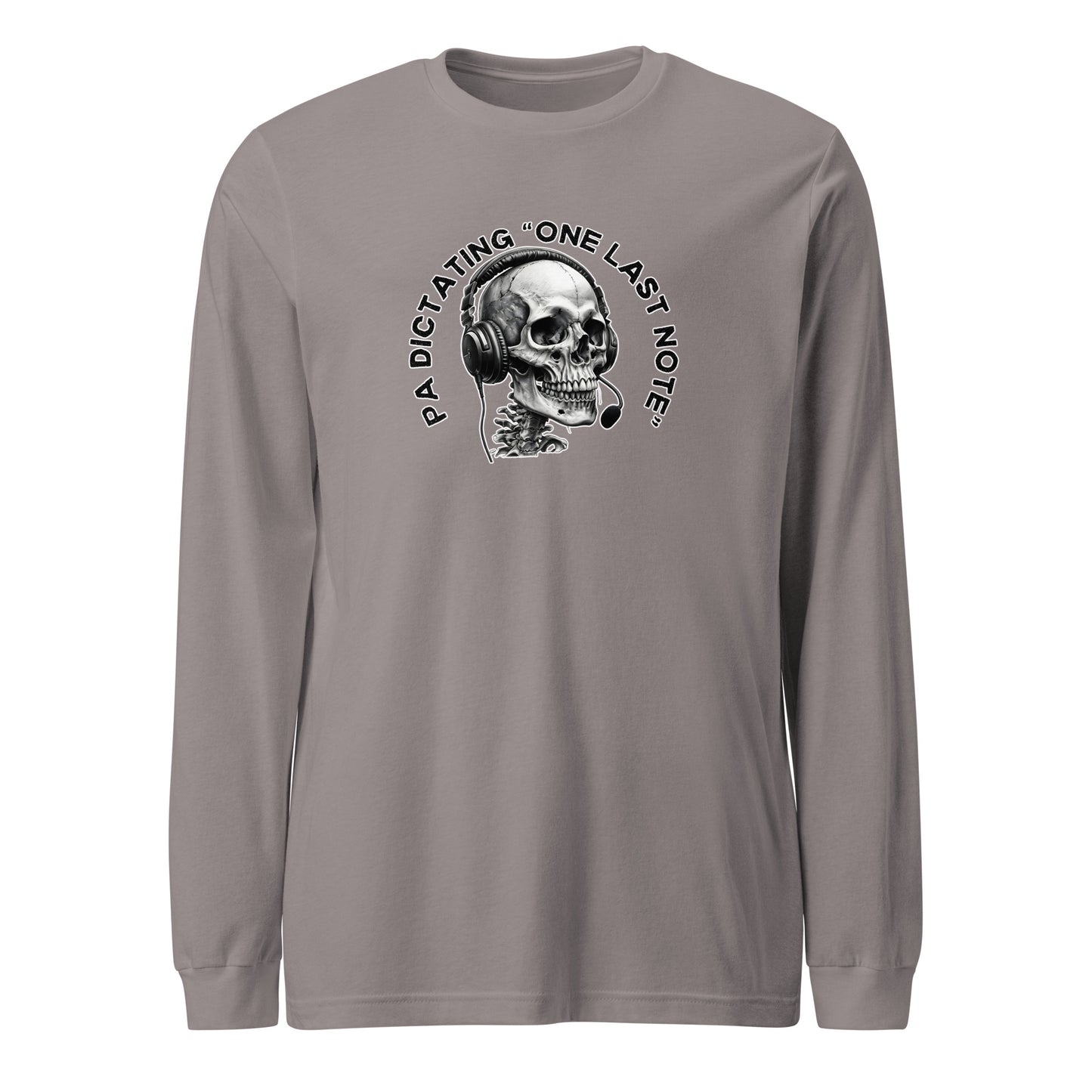 One last note- Unisex Long Sleeve Tee
