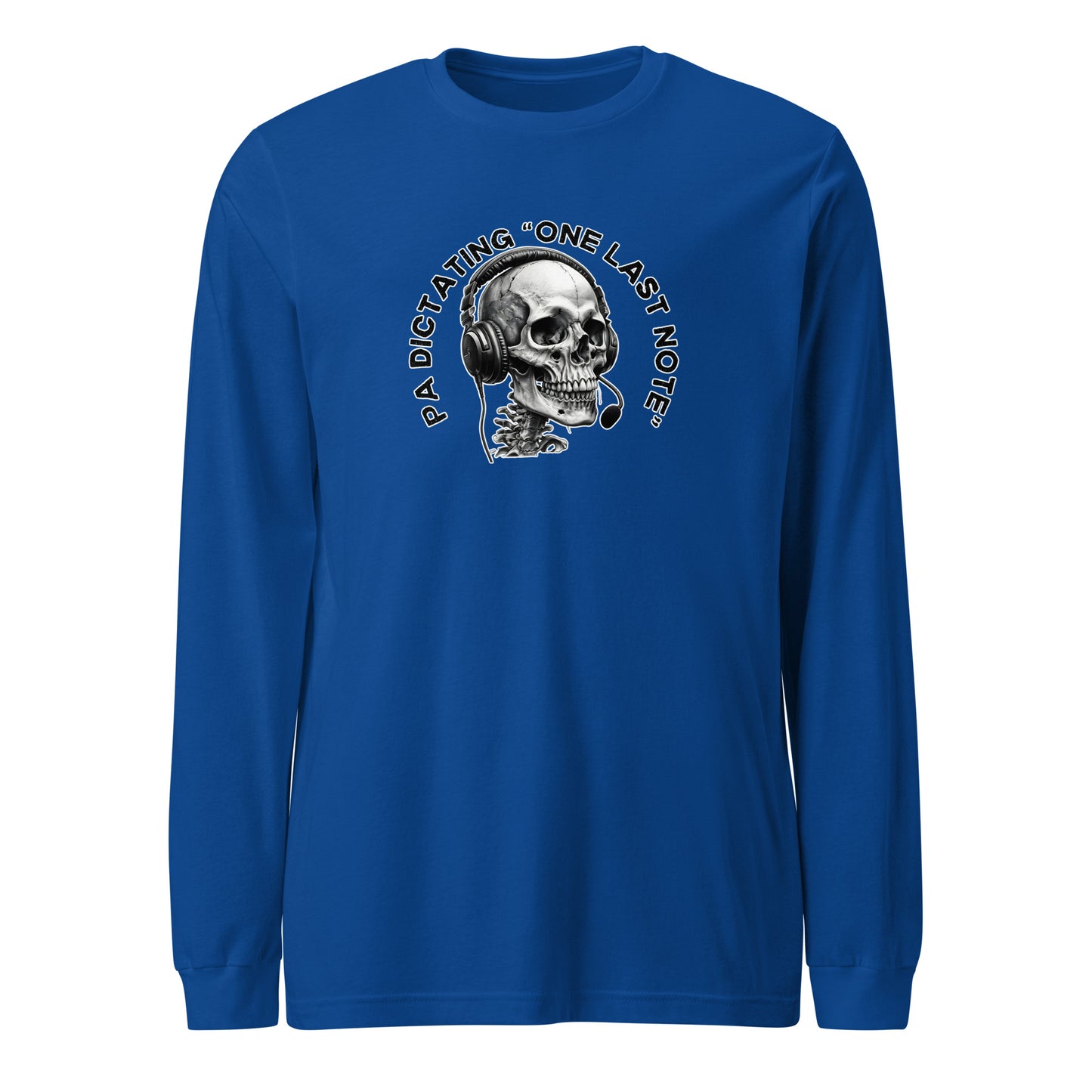 One last note- Unisex Long Sleeve Tee