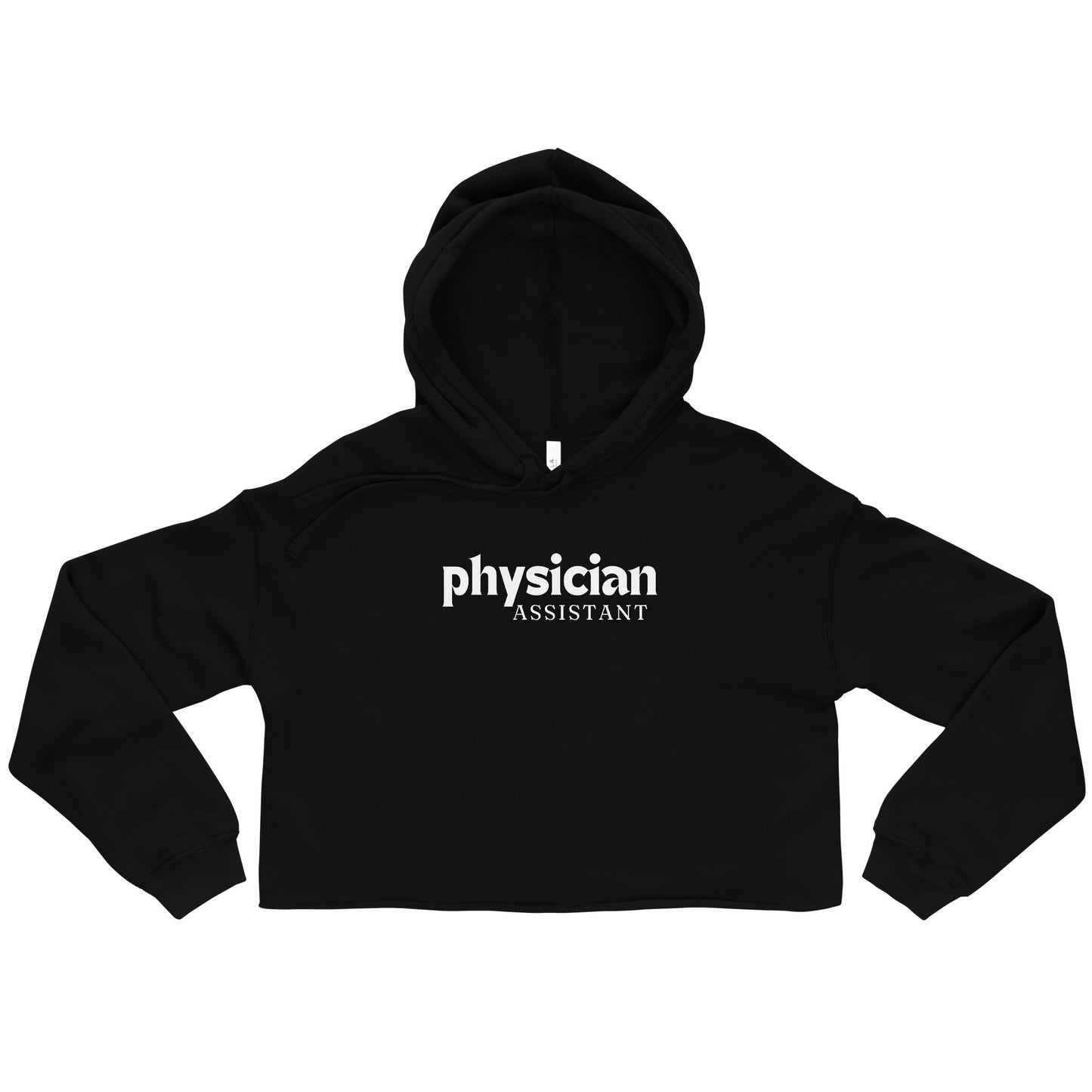 Physician Assistant Crop Hoodie