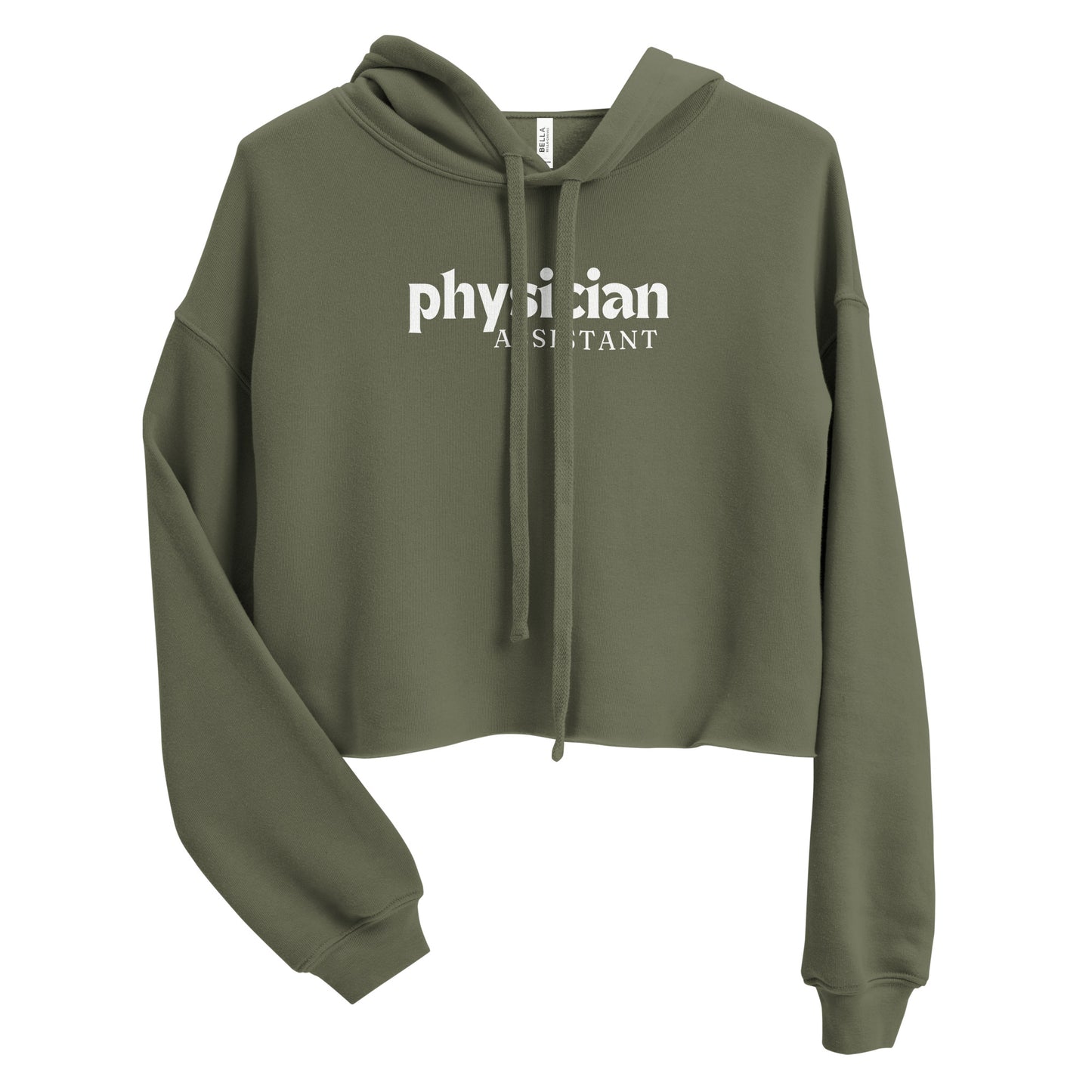 Physician Assistant Crop Hoodie