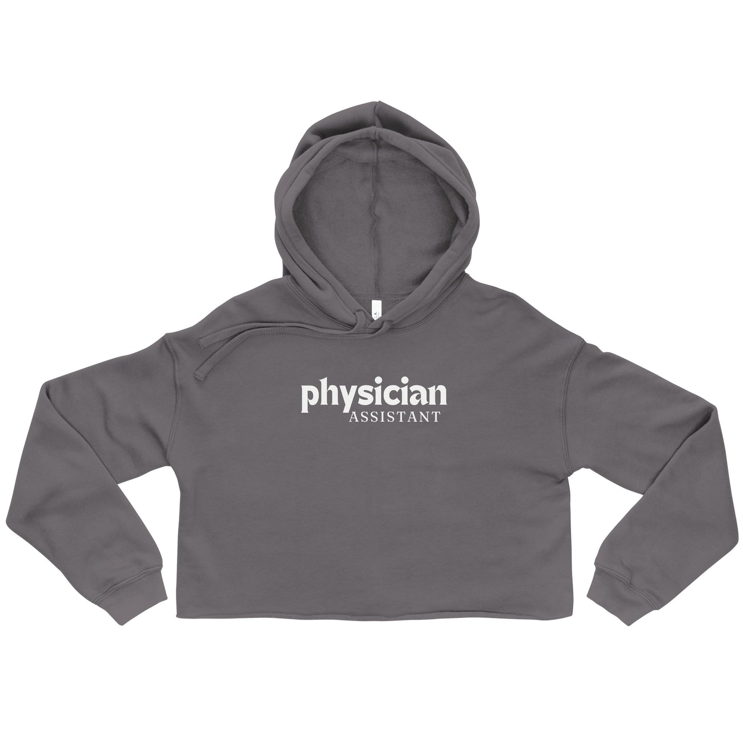 Physician Assistant Crop Hoodie