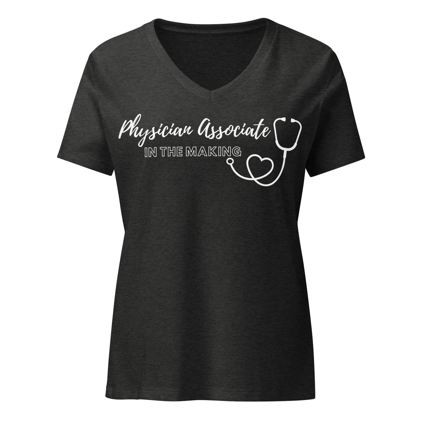Physician Associate in the Making relaxed v-neck t-shirt