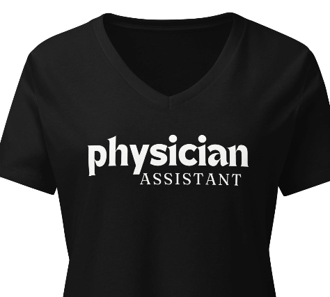 Physician Assistant- Women’s relaxed v-neck t-shirt