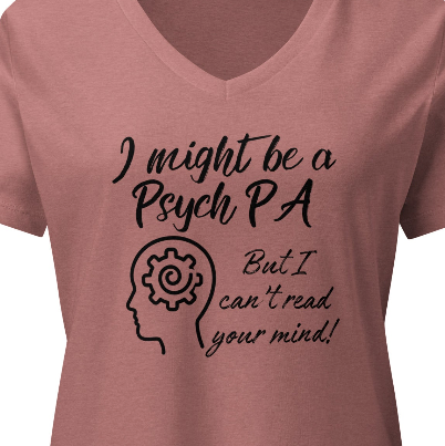Psych PA- Women’s relaxed v-neck t-shirt