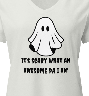 It's Scary- Women’s relaxed v-neck t-shirt