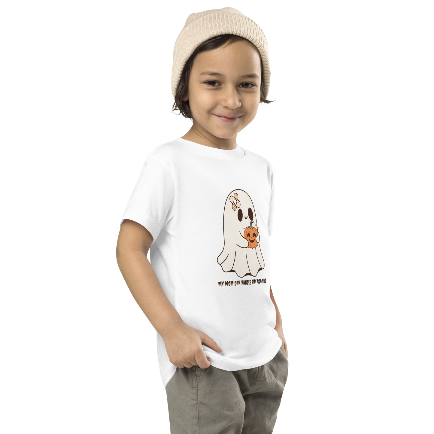 Halloween Boo Boo Toddler Short Sleeve Tee